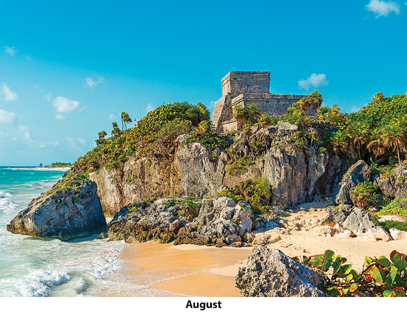 Scenic Beaches Wall Calendar DW27SBM