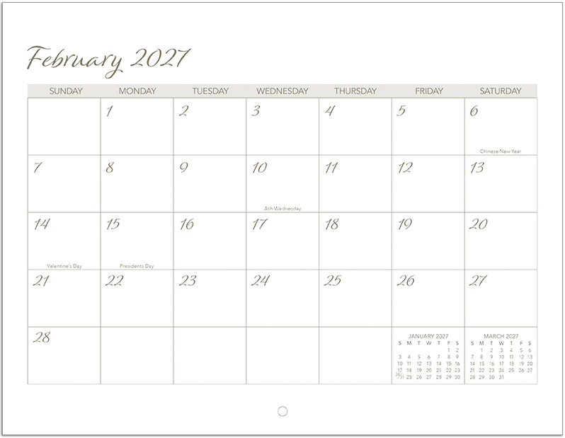 Scenic Seasons Wall Calendar DW27SSM
