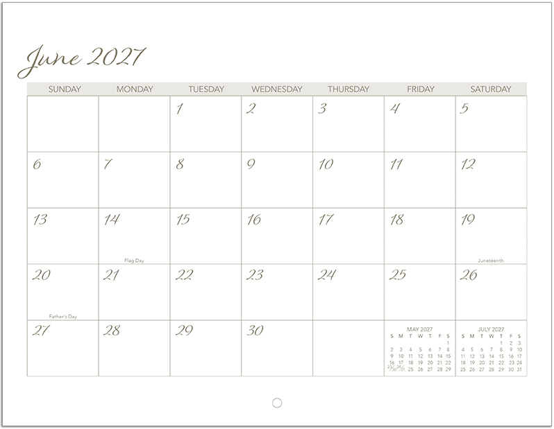 Scenic Seasons Wall Calendar DW27SSM