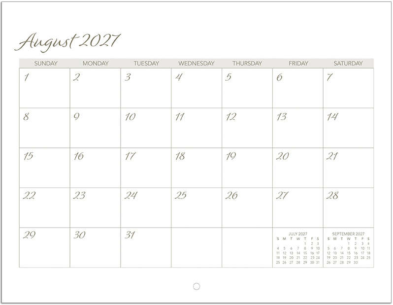 Scenic Seasons Wall Calendar DW27SSM
