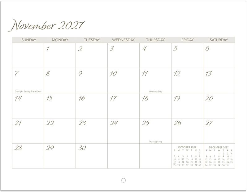 Scenic Seasons Wall Calendar DW27SSM