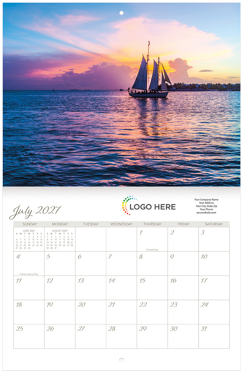Scenic Seasons Wall Calendar DW27SSM