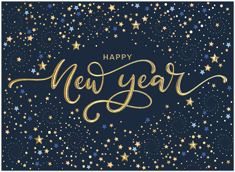 New Years Stars H3549U-AA