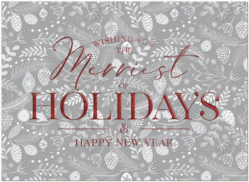 Merriest Holidays Holiday Card H1523Z-AAA