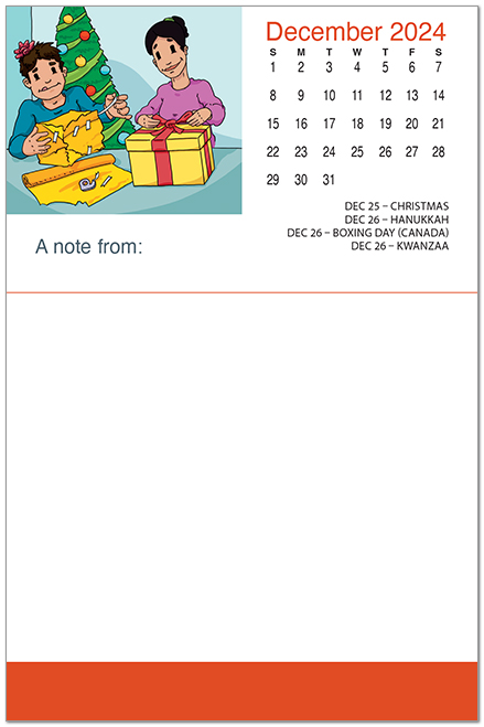 Posty Pads Calendar PP2024