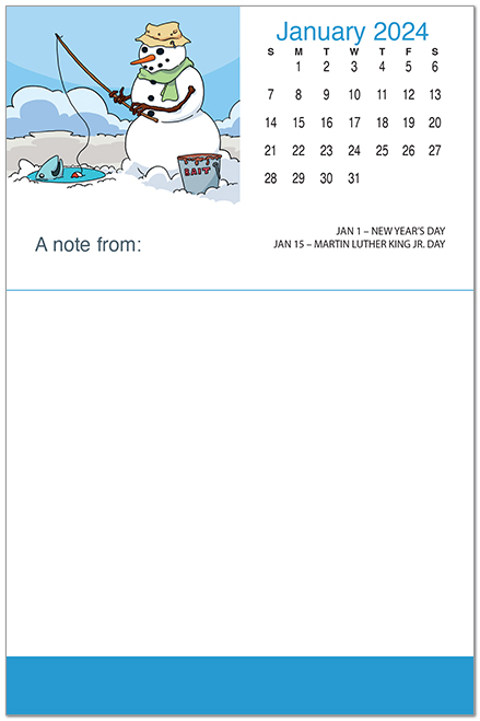Posty Pads Calendar PP2024