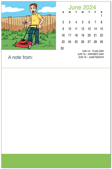 Posty Pads Calendar PP2024