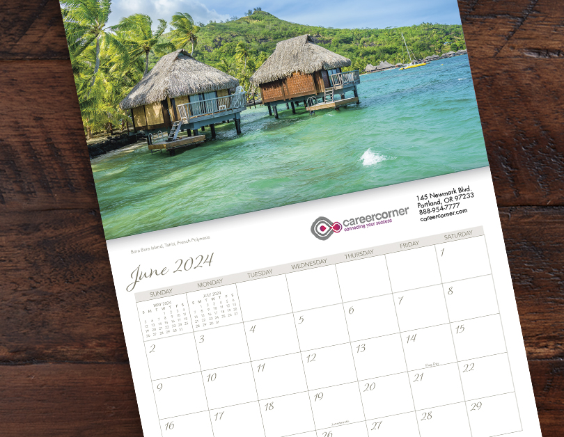 Scenic Beaches Wall Calendar DWP1524
