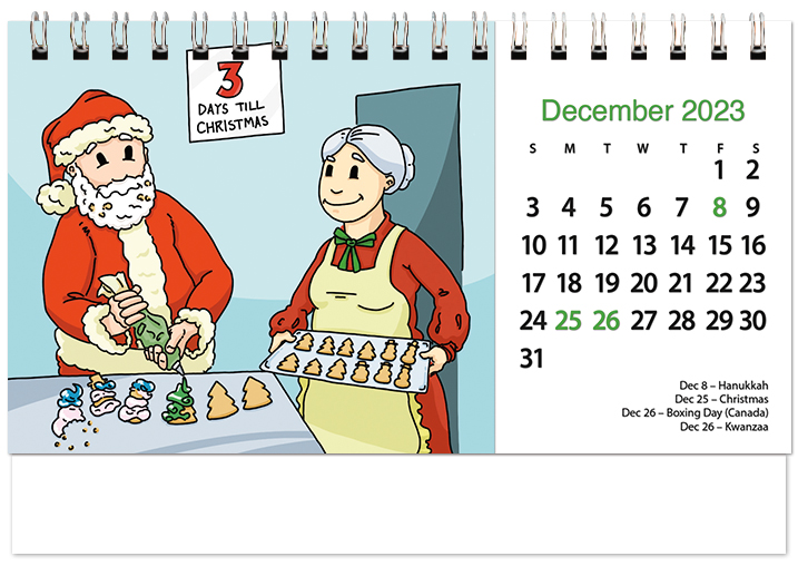 Timely Topics Tent Calendar TT2024