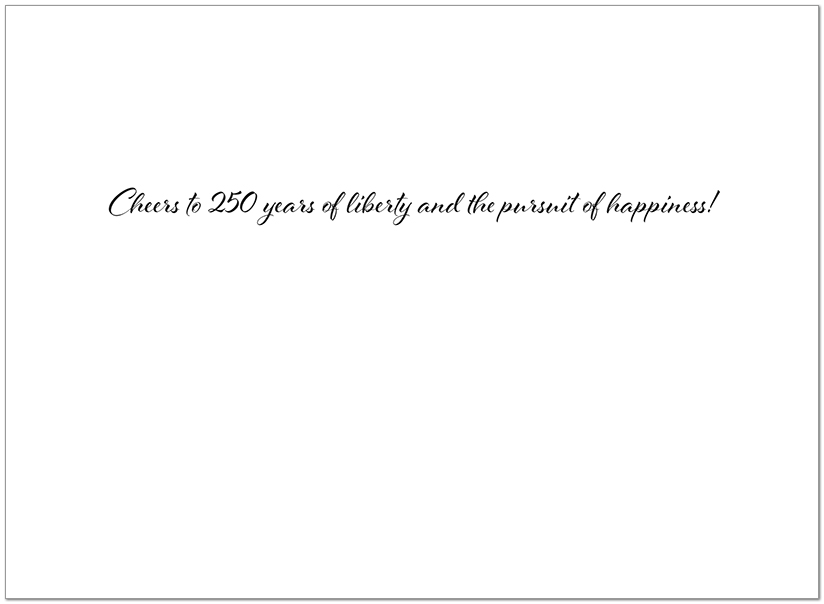 Happy 250th Anniversary D3505U-Y