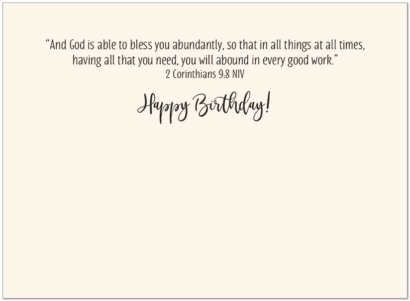 Blessed Balloons Birthday Card A9007V-W