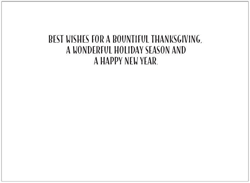 Rural Reflections Thanksgiving Card H9091U-AA