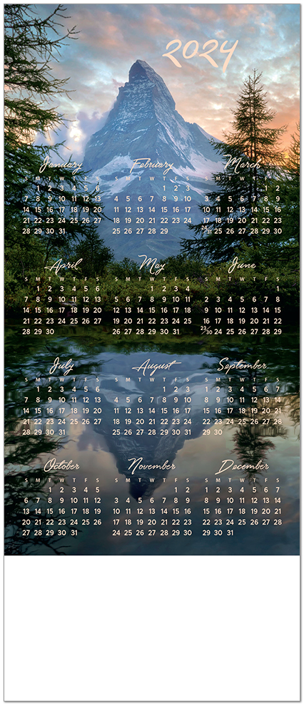 Scenic Mini Calendar D2595Q-B