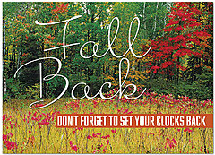 Fall Back Trees Card D5090D-Y