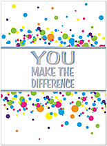 You Make the Difference Card A5067U-X