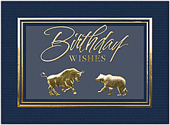 Financial Birthday Card A8018U-X