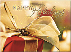 Holiday Gift Greeting Card H8179G-AAA