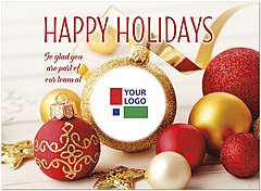 Holiday Team Logo Card D1780U-4B