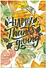 Leaf Splash Postcard D1687P-BB