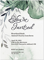 Emerald Grove Invitation D2323U-V