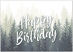 Pine Tree Birthday A2721KW-X