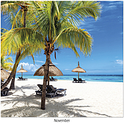 Scenic Beaches Wall Calendar DWP1524