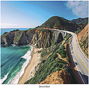 Scenic Beaches Wall Calendar DWP1524