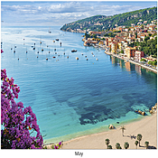 Scenic Beaches Wall Calendar DWP1524