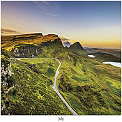 Scenic Seasons Wall Calendar DWP1124