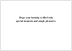Special Moments Birthday Card A2034KW-X