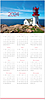 Lighthouse Calendar Card C2578U-AA