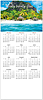 Tropical Mini Calendar D2596Q-B